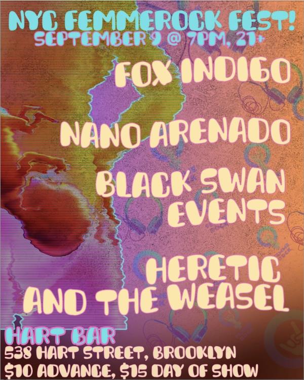 Fox Indigo/Nano Arenado/Black Swan Events/Heretic &theWeasel: 